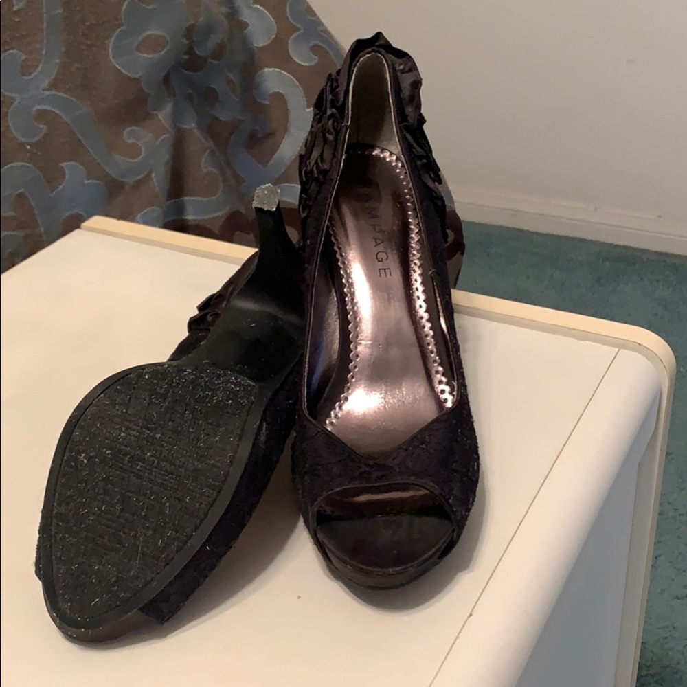 Rampage heels- worn once